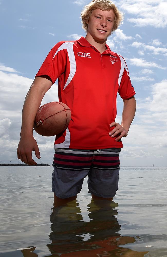 Sydney Academy graduate Isaac Heeney. Picture: Justin Sanson