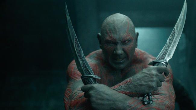 Drax the Destroyer wants to kill Thanos to avenge his family. Picture: Marvel