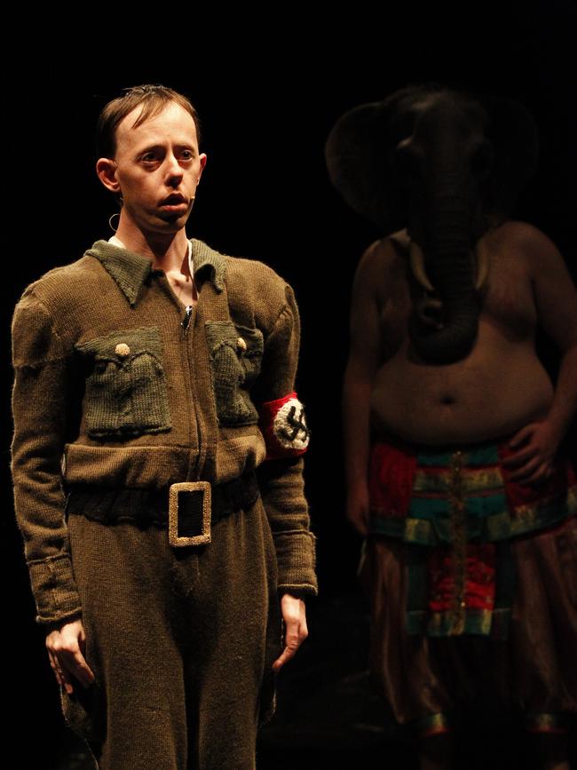 Simon Laherty in 's Ganesh Versus the Third Reich. Picture: Jeff Busby