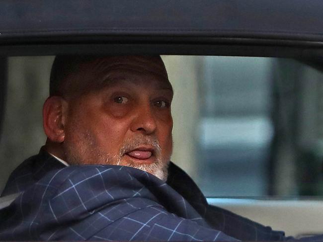 22/07/20 Mick Gatto leaves his lawyers office in Melbourne. Aaron Francis/The Australian