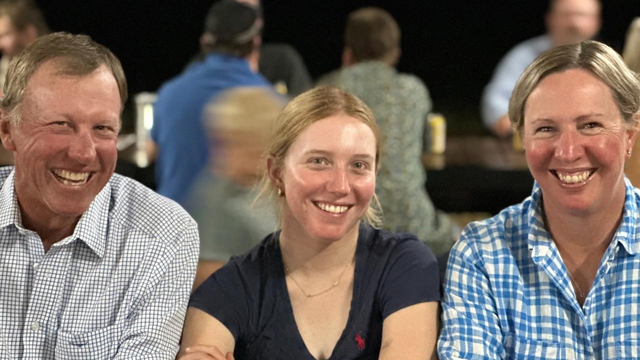 Patrick, Edwina, and Ella Hick of the Argyle Pastoral Company. Photo: Argyle Pastoral Company