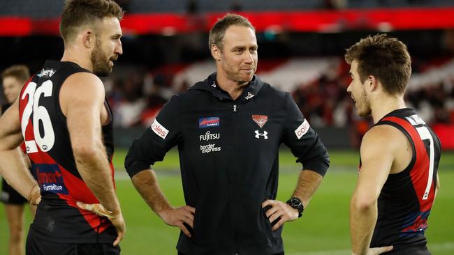 Mick McGuane says he is confused by Ben Rutten and the Bombers. Picture: AFL Photos/Getty Images