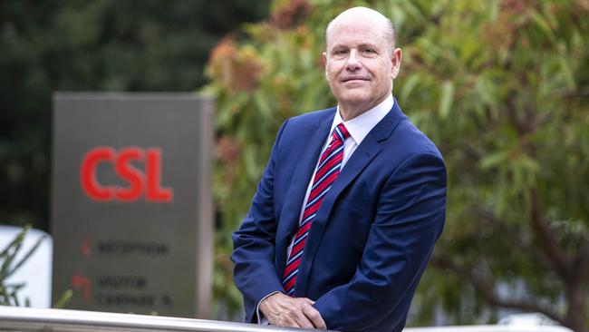 CSL chief executive Paul Perreault. Picture: Aaron Francis