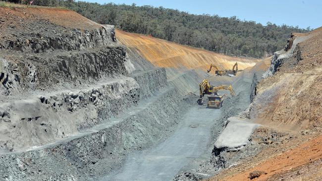 Whitehaven Coal's Maules Creek coal mine. Picture: Paul Mathews