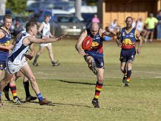 MILESTONE MAN: USQ Cougars player Ben Tiller will play his 200th game for the club today. Picture: Kevin Farmer