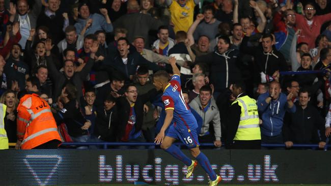 Crystal Palace's English striker Dwight Gayle did the damage.