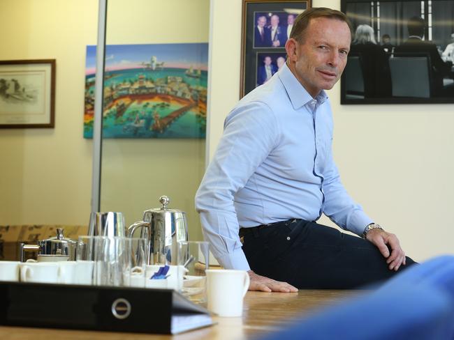 Tony Abbott has said he is confident he can win in Warringah. Picture: Britta Campion