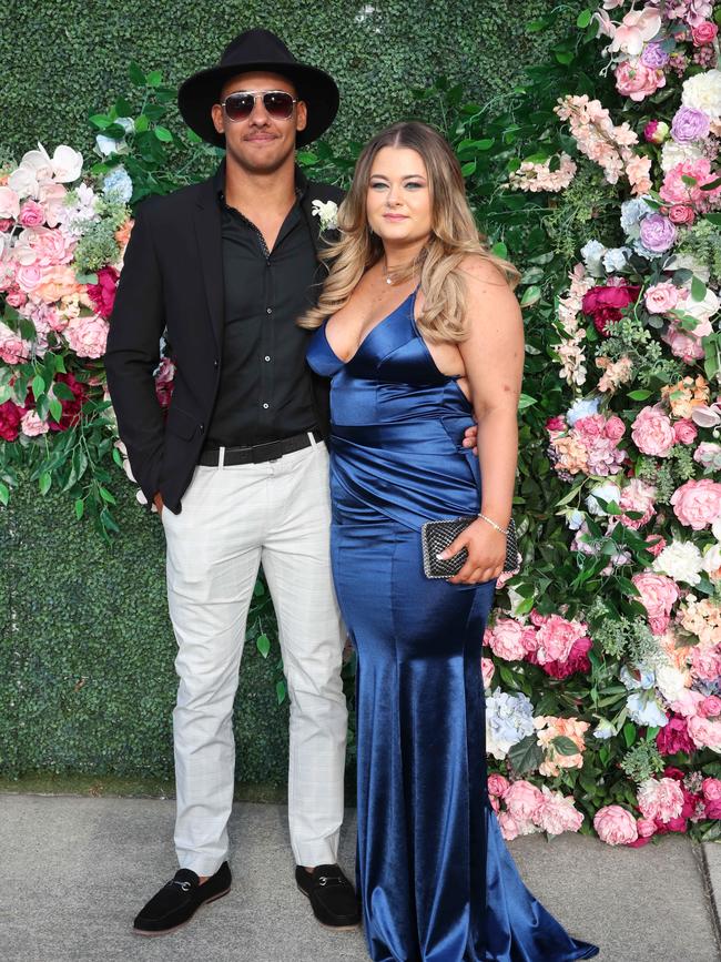 Coombabah State High School students arriving at their year 12 formal at Gold Coast Turf Club. Picture Glenn Hampson