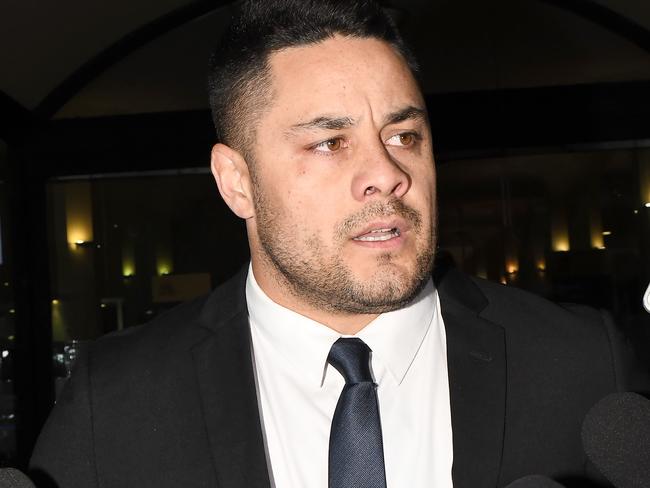 Former Parramatta Eels star Jarryd Hayne.