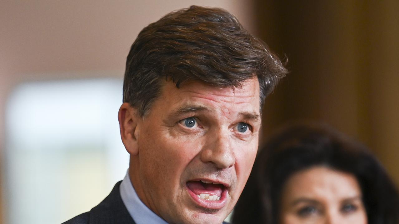 Shadow Treasurer Angus Taylor says Australia is at the ‘back of the pack’ in the global fight against inflation. Picture: NCA NewsWire / Martin Ollman