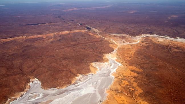 Lake Eyre. Picture: Rhett Hammerton