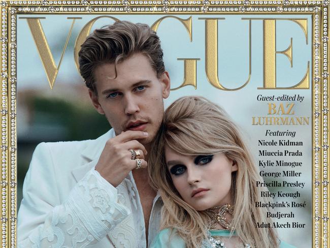 The special collector's issue of Vogue Australia, titled ‘Elvis’ and guest-edited by Baz Luhrmann. Picture: Lachlan Bailey