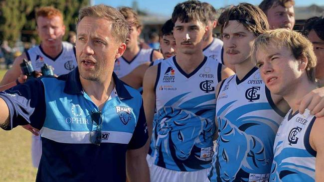 Glenunga coach Alex Guy has been let go after seven games. Picture: Supplied