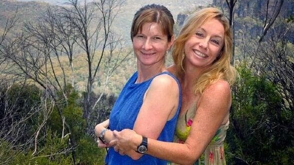 Cindy Waldron and Leeann Mitchell pictured before her death. PHOTO: Supplied.