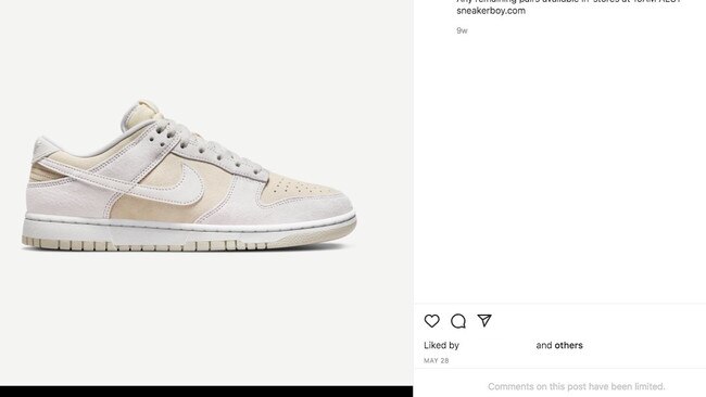 Comments have been limited on Sneakerboy’s social media accounts as it has left a trail of disgruntled customers in its wake.