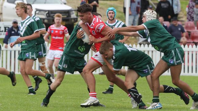 Warilla’s Hudson Bailey, pictured playing for the Illawarra South Coast Dragons