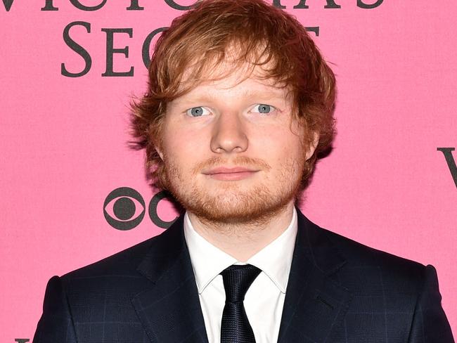 Global star ... English singer Ed Sheeran has worked with Skrillex. Picture: AFP