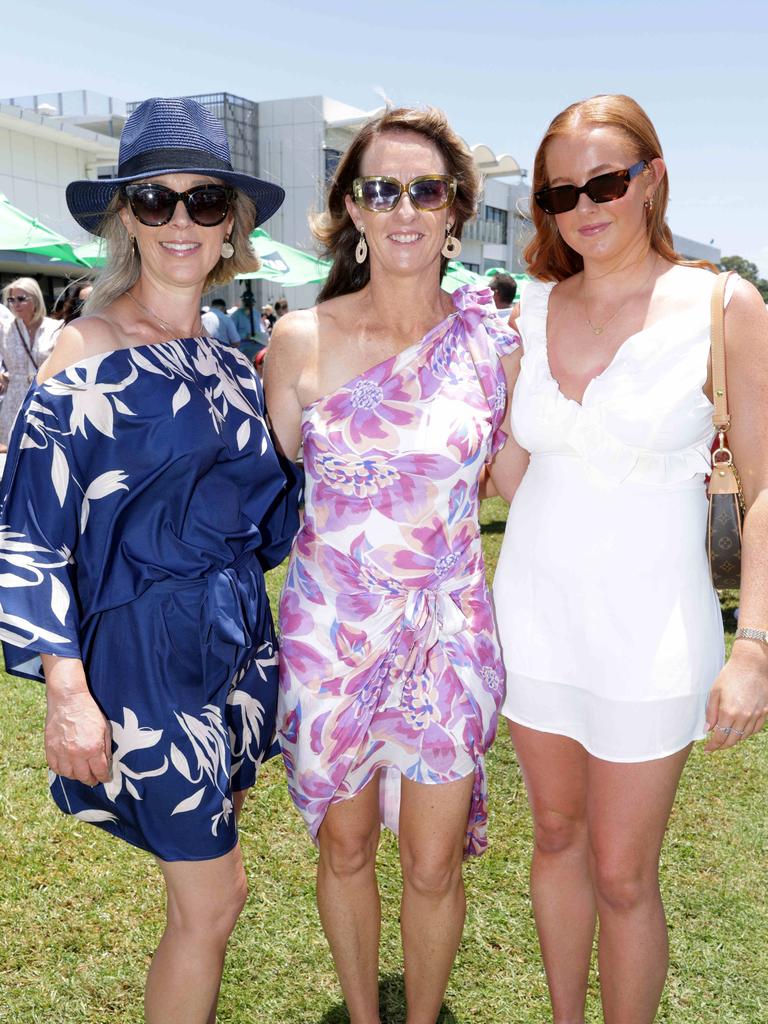 Socials - Paula Yates, Erin Napier and Sian Napier attend The Star Gold Coast Magic Millions Raceday. Picture: Steve Pohlner