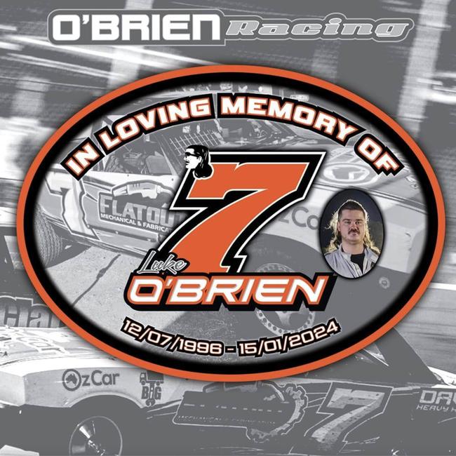 The tribute posted on Facebook to Mackay racing enthusiast Luke O’Brien which is being shared by many.