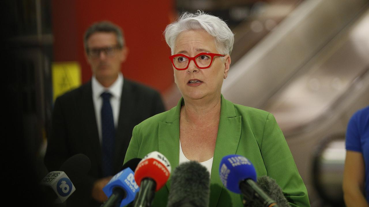 Energy and Environment Minister Penny Sharpe said the government should tighten up the rules around the use of drivers and cars. Picture: NewsWire / John Appleyard