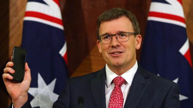 Citizenship and Multicultural Affairs Minister Alan Tudge says Australia needs to attract the “best and brightest” from around the world as migrants. Picture: Aaron Francis/The Australian