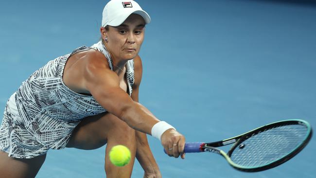 Ash Barty did not lose a single set at the Australian Open. Picture: Michael Klein