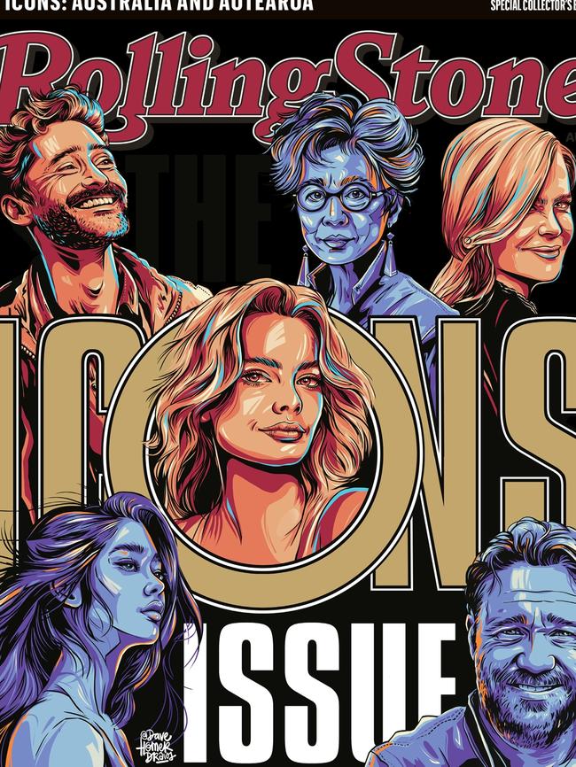 Rolling Stones Icons issue is out on December 4. Picture: Supplied.