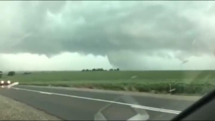 Tornado touches down outside Clare