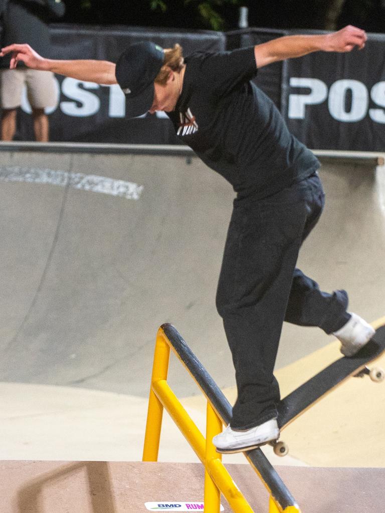 Rome Collyer at Rumble On The Reef Sugar Bowl Skatepark Saturday 23 September 2023 Picture:Michaela Harlow