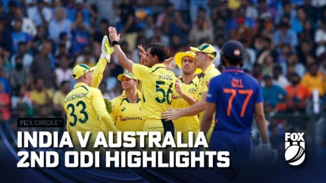 India v Australia - 2nd ODI Match Highlights