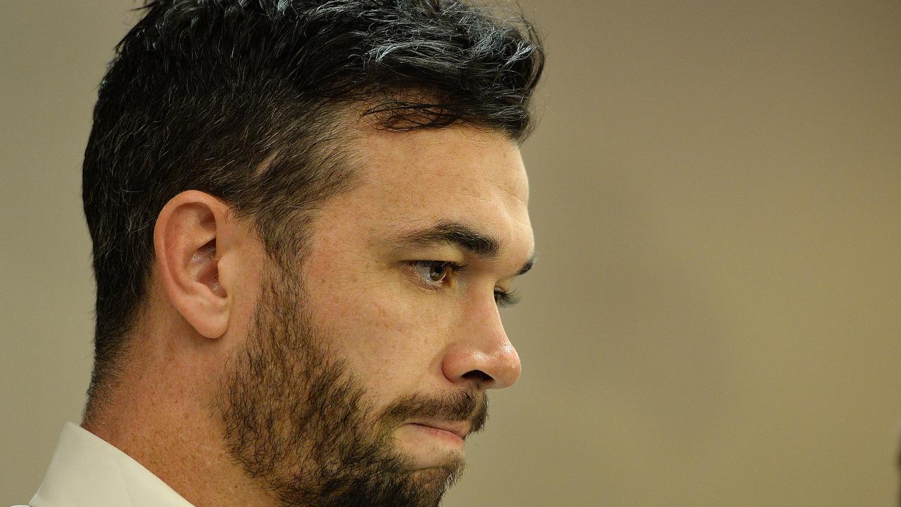 Ryan Crowley has fronted court over an alleged assault on his ex-girlfriend.