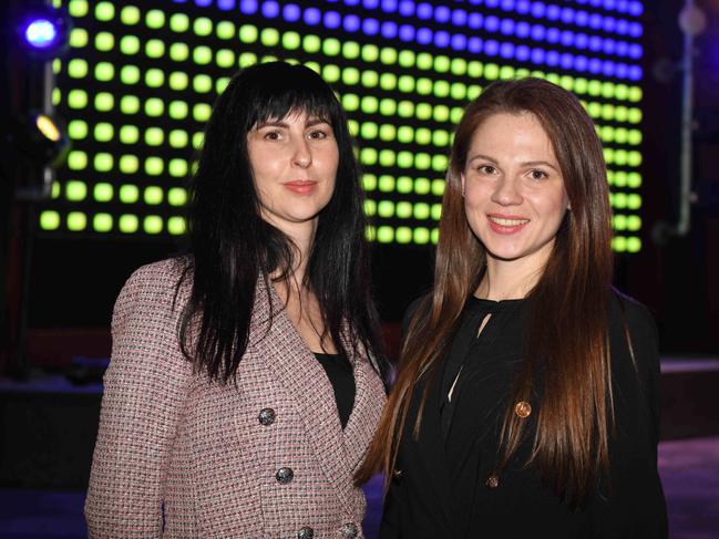 Oxana Voronina and Anna Barabash. Picture: Naomi Jellicoe