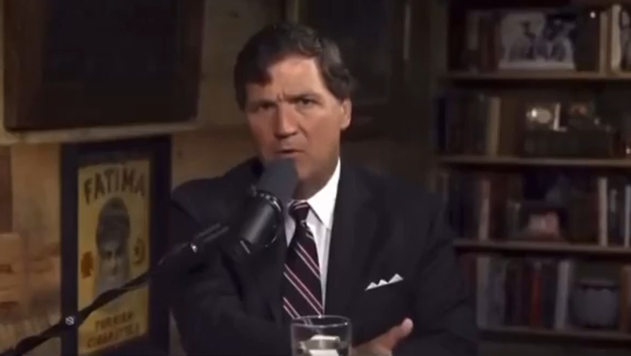 Tucker Carlson said they were the “most profound humiliation rituals”. Picture: X