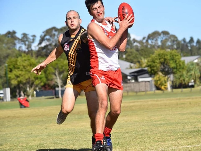 MR RELIABLE: Lismore Swans Australian Rules Football Club coach Joey Mitchell has named Angus Legoe in his club's Top 10 Players of the modern era.