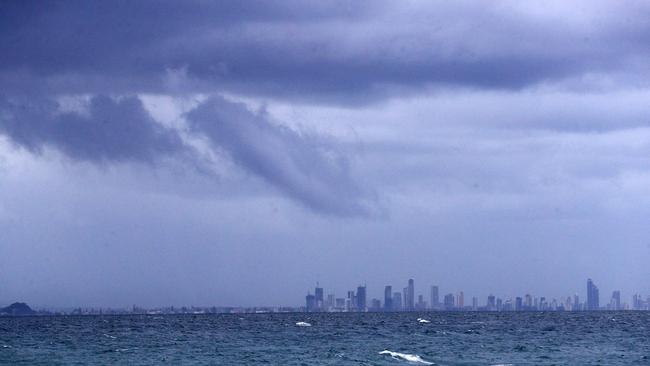 Maximum temperatures in the Gold Coast will reach 30C on Wednesday and Thursday while thunderstorms persist until Friday. Picture: NCA NewsWire / Scott Powick