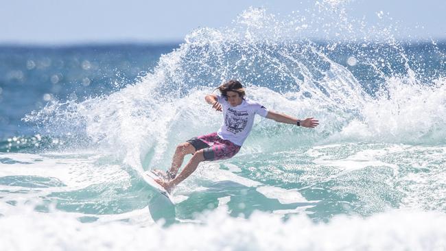 Oscar Berry is looking to take the next step in his surfing career.