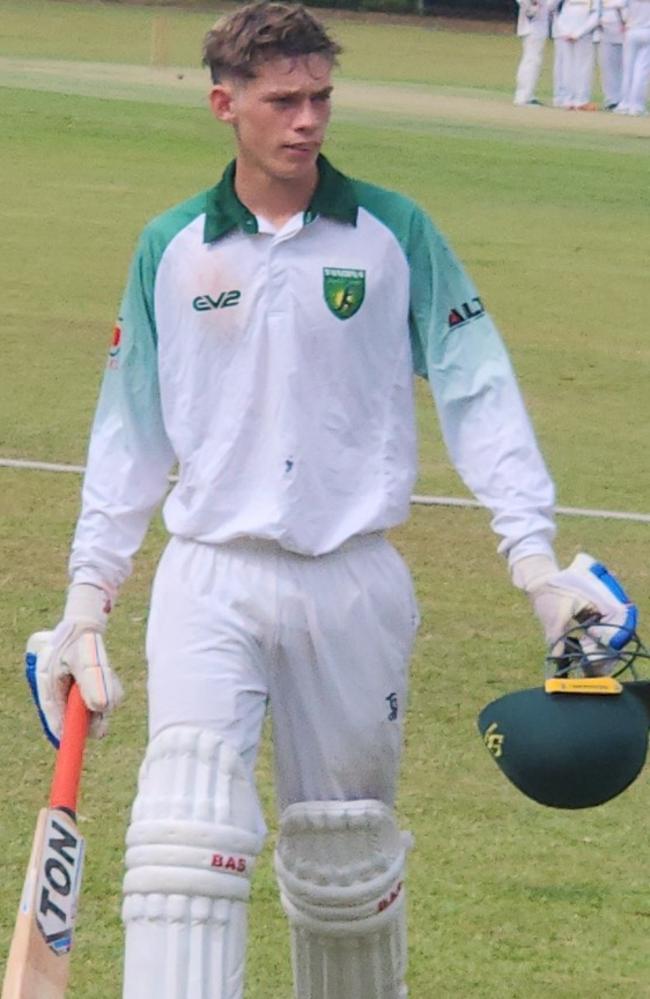 Yandina cricketer Peter Mills.