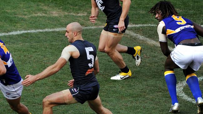 Chris Judd and Nic Naitanui were on opposing teams.