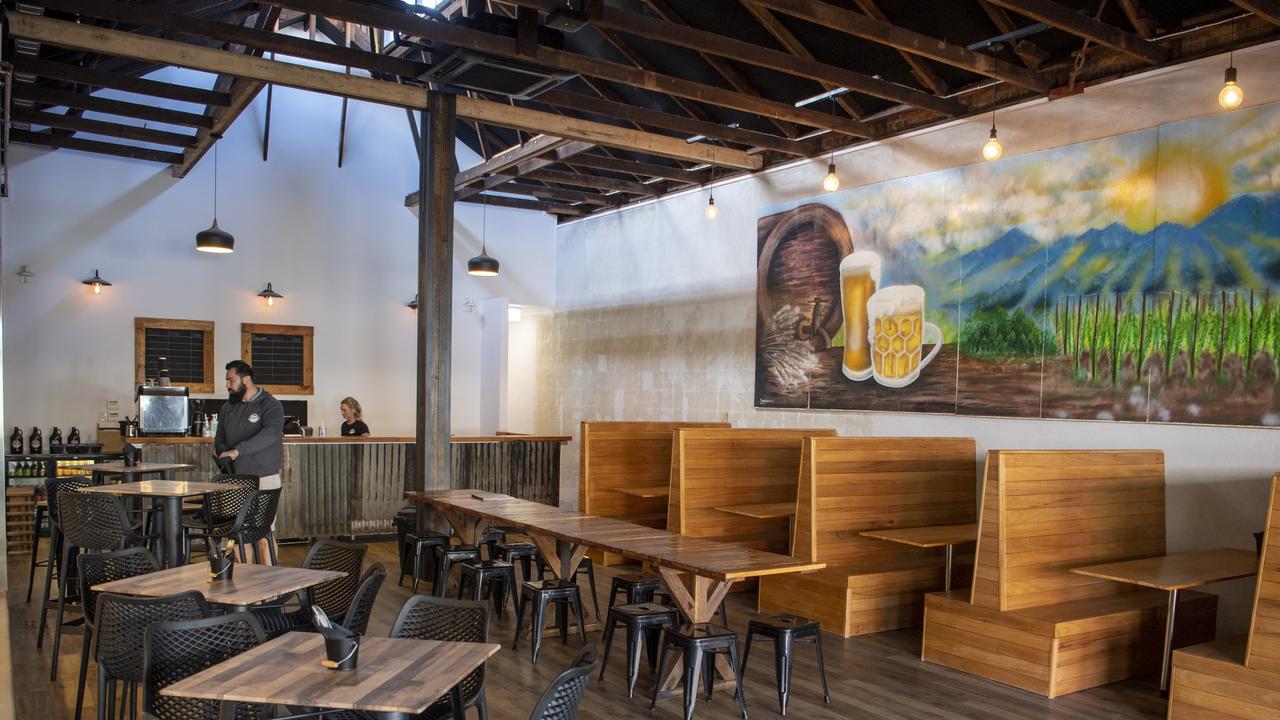 4 Brothers Brewing is now open in an exciting new location on Margaret Street. Picture: Nev Madsen.