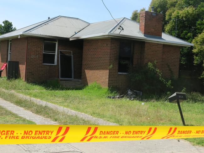 A man has died after suffering extensive burns when his Mate St house caught fire.