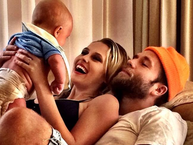 Family ... Bodhi, Teresa Palmer and Mark Webber Picture: Instagram