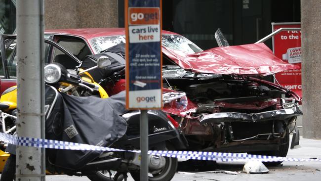 The bail justice who freed Gargasoulas and police are at odds over what occurred at his bail hearing in the days before the rampage. Picture: David Caird