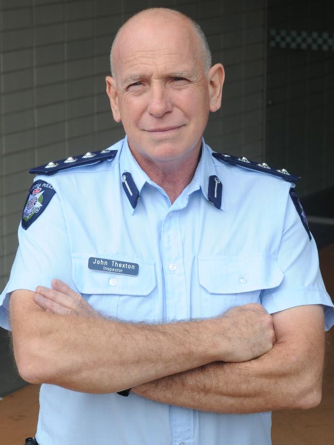 Former inspector John Thexton.