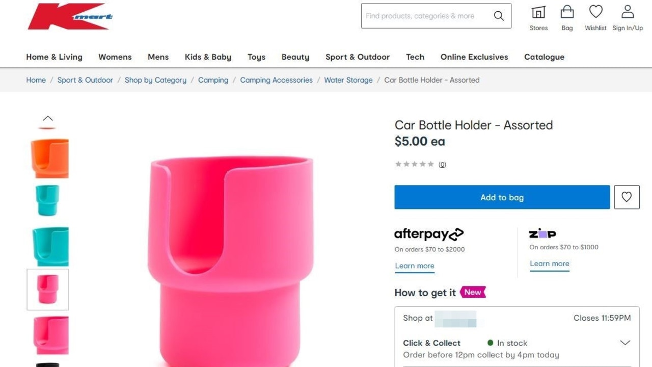 Pram cup hot sale holder kmart