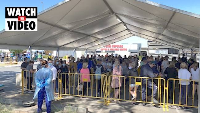 Six hour wait for coronavirus test in Shepparton