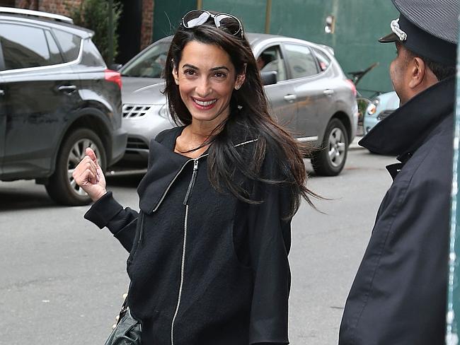 A LADYLIKE LIFE: George Clooney's fiancee Amal Alamuddin and her