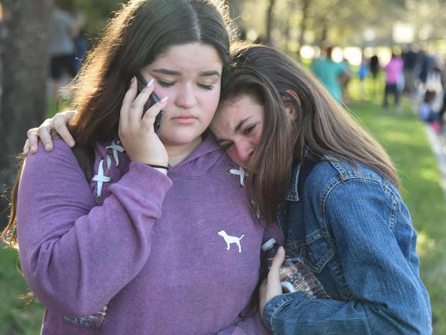 The shooting is the worst US school shooting since Sandy Hook in 2012 that killed 26 people. Picture: AFP PHOTO / Michele Eve Sandberg