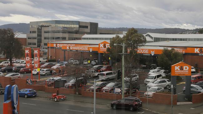 The proposal sits on the site to the left of the former K&amp;D hardware store, which is earmarked to become university student accommodation. Picture: MATHEW FARRELL