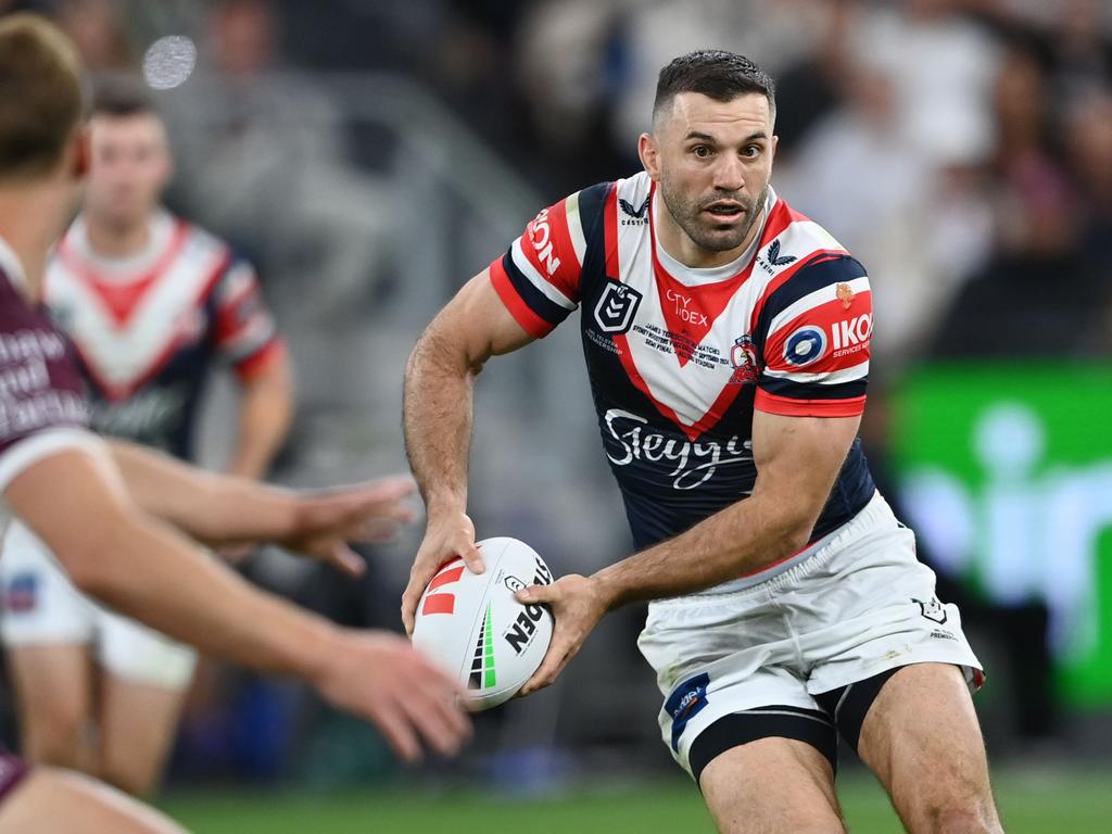 James Tedesco is the most expensive player in SuperCoach 2025. Picture: NRL Imagery