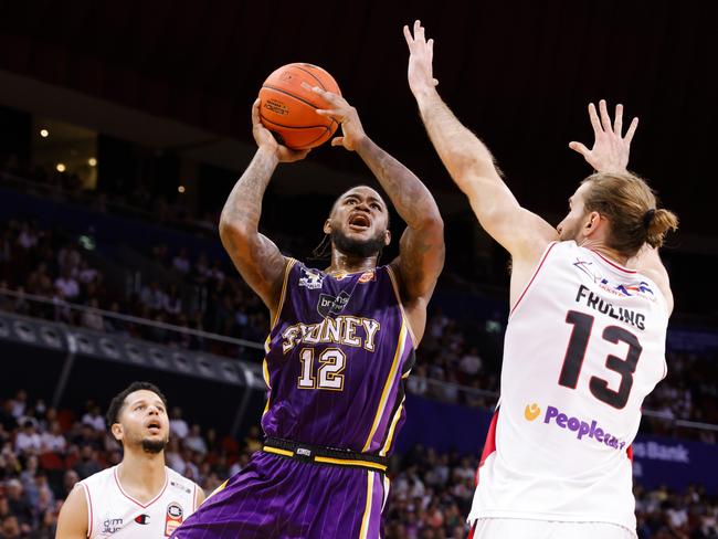 Jarell Martin stood tall for the Kings. Picture: Getty Images